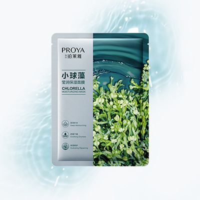 五五世纪小球藻莹润保湿面膜