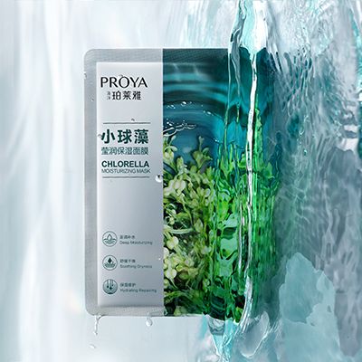 五五世纪小球藻莹润保湿面膜